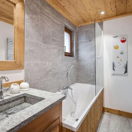 4 A La Ferme Des Lanches Au Praz Lejlighed Courchevel